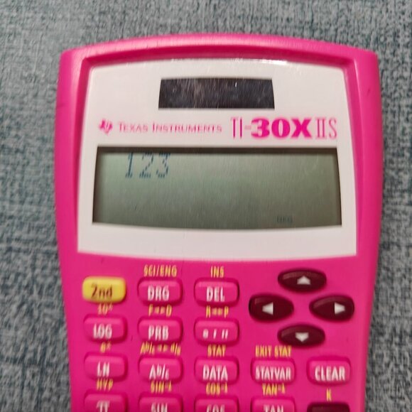 Texas Instruments TI-30X IIS Fundamental Scientific Calculator - Pink - Picture 2 of 5